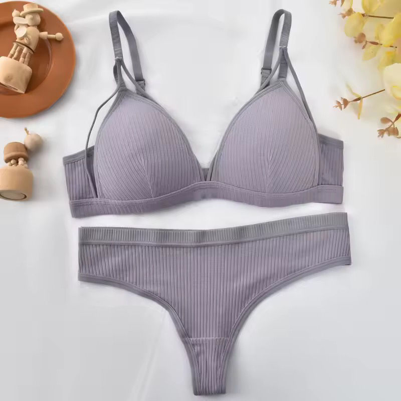 Miniatura: Set de Bralette en algodón 