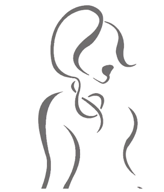 Image of Rebecca's Voice Studio Logo a girl with a treble clef