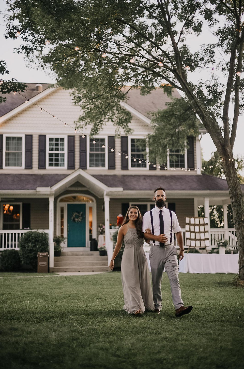 Wedding party introductions