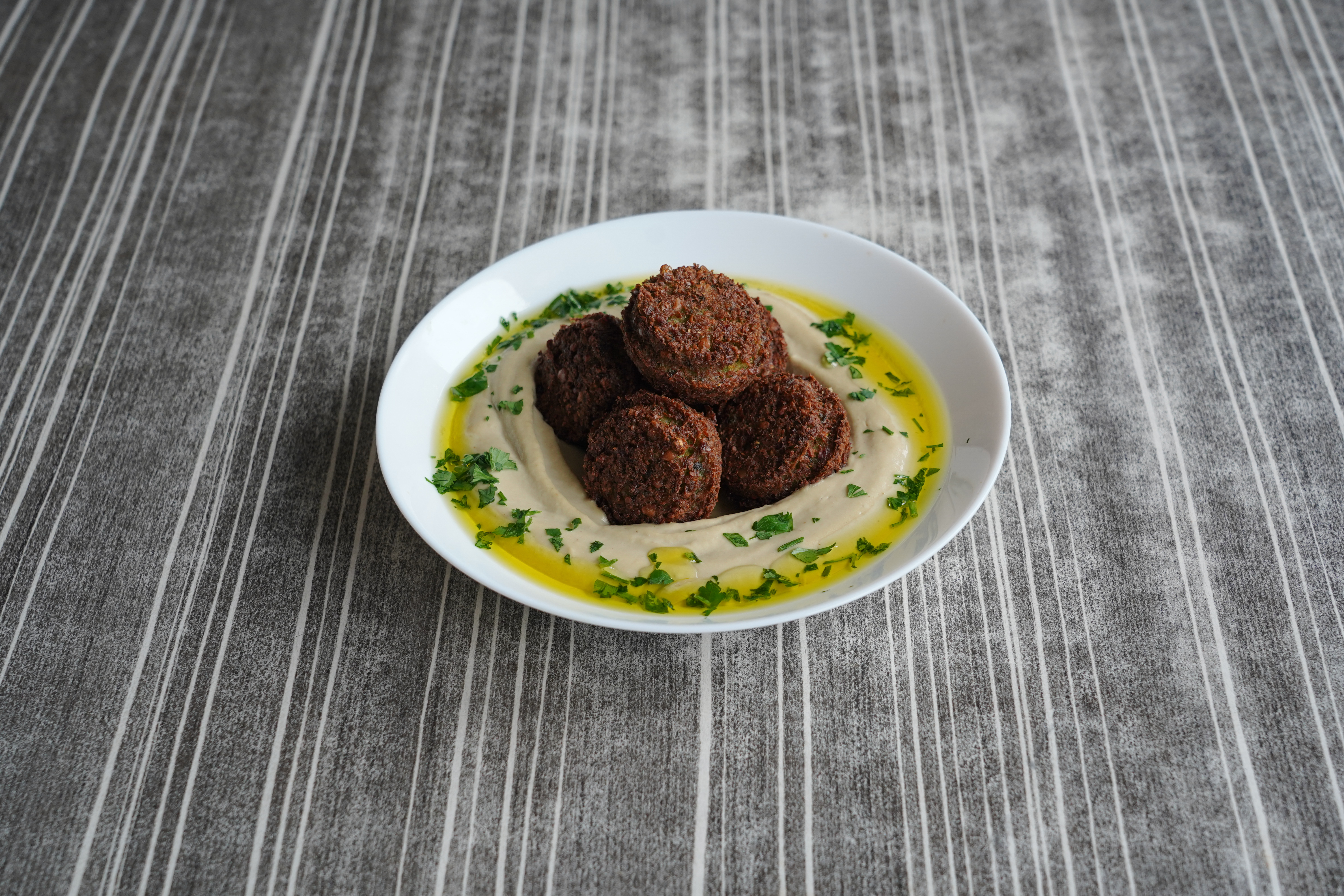 Arranged Food and Objects