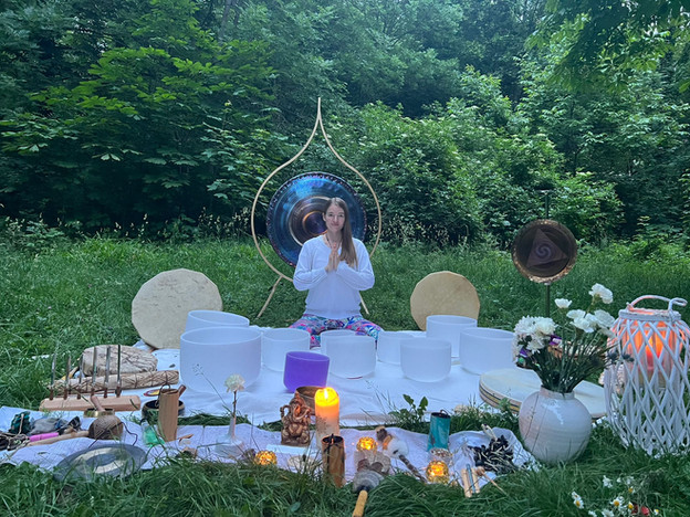 Soundhealing in Vienna with Verena Magdalena from Aurum Sound Awakening