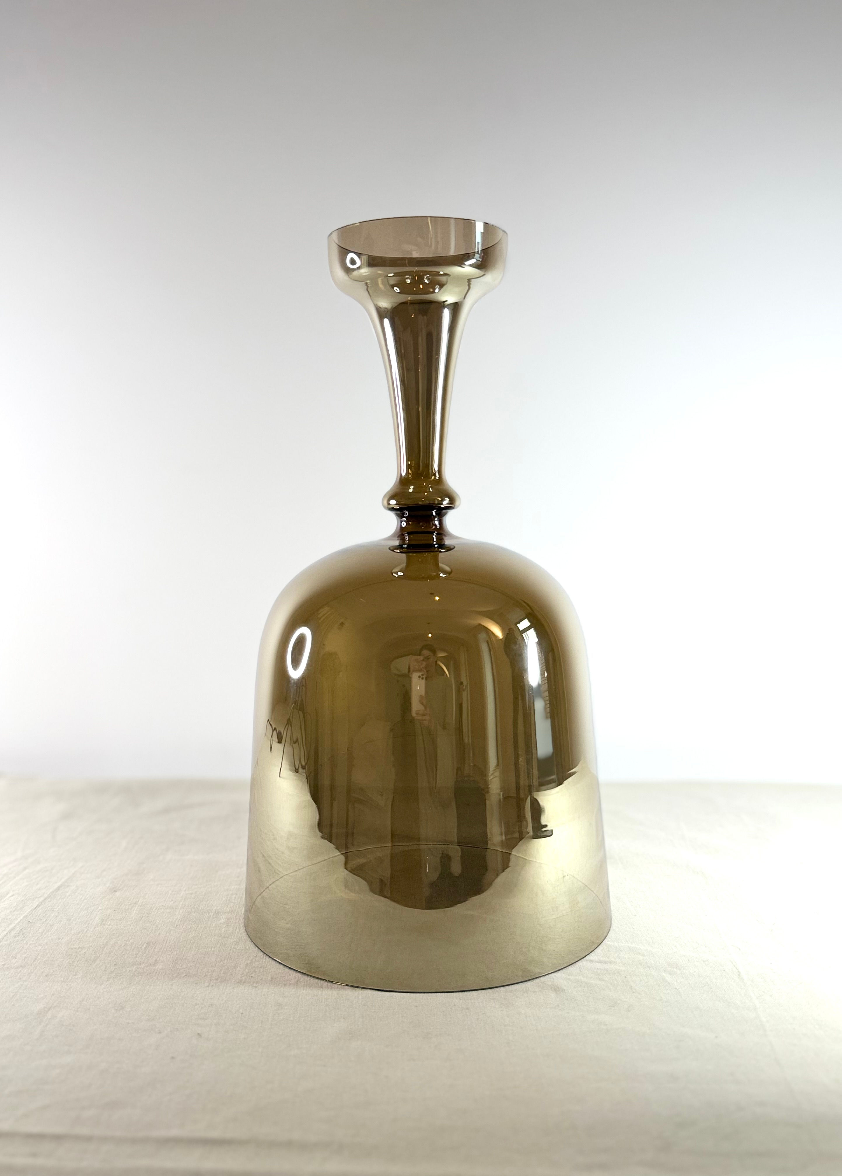 SOLD OUT. I AM Abundant Flow - Crystal Singing Bowl Grail plus bag and mallet