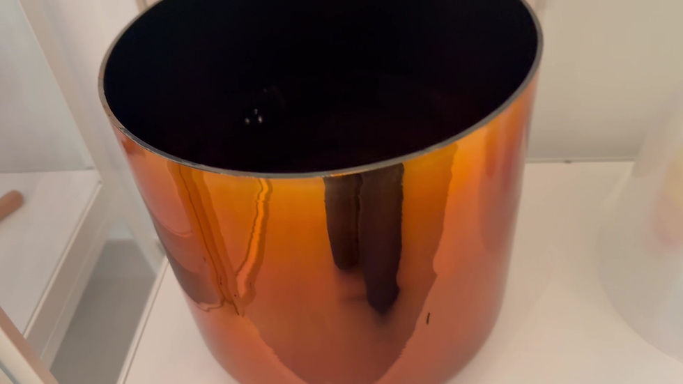 Thumbnail: SOLD OUT. I AM Creative Energy - Crystal Singing Bowl plus bag and mallet