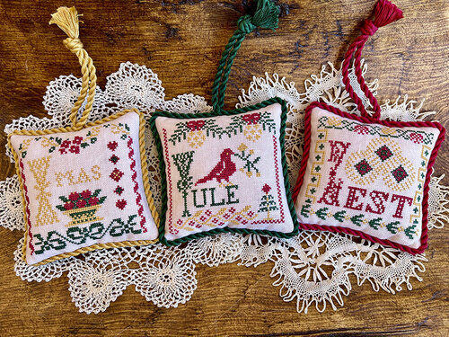 Vintage Christmas Alphabet 11 by Jan Hicks