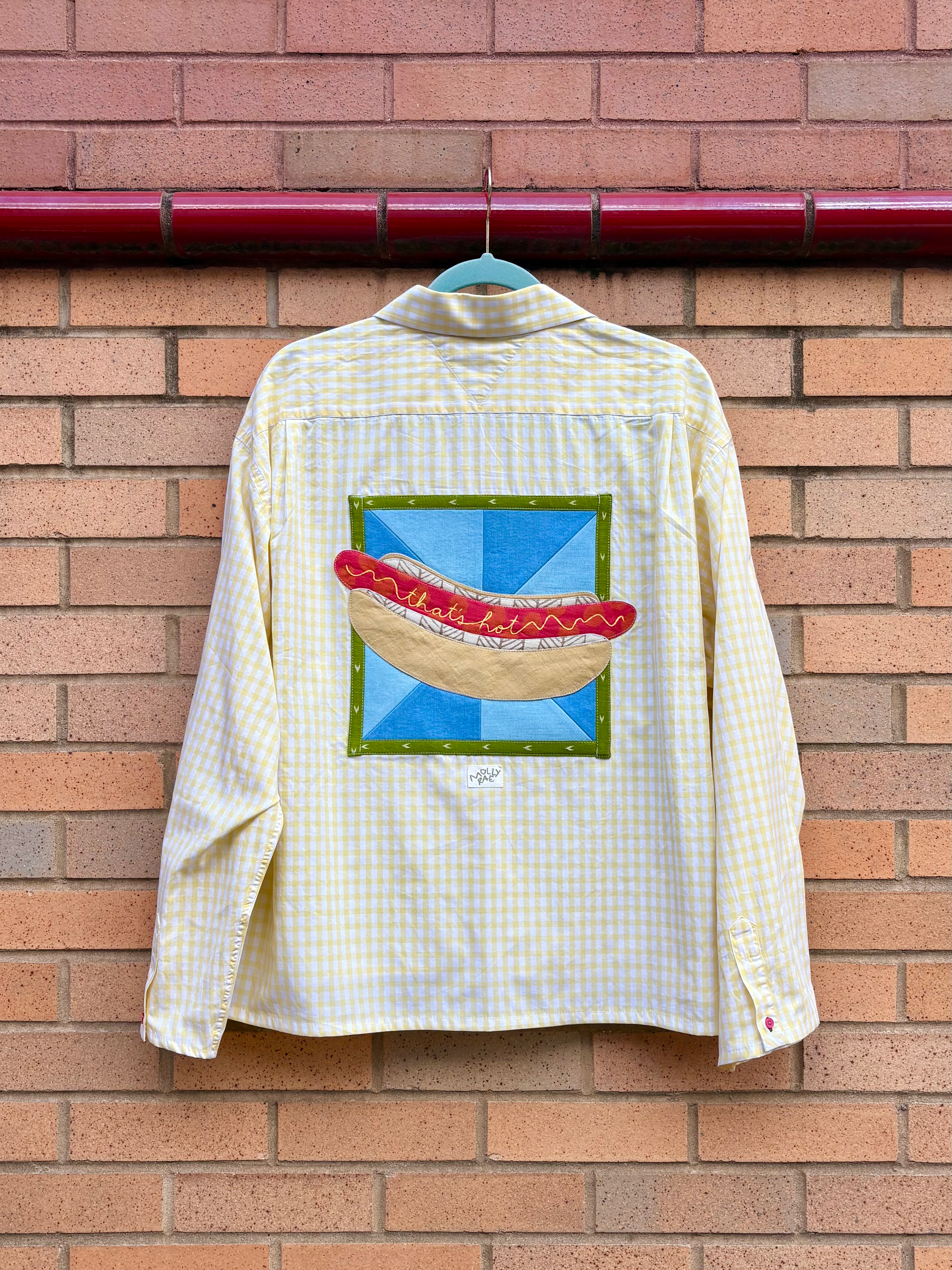 "That's Hot" Button Up - XL