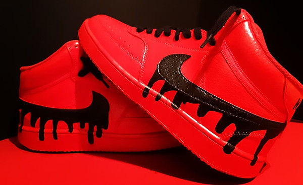Nike Court Vision Mid Custom Shoes