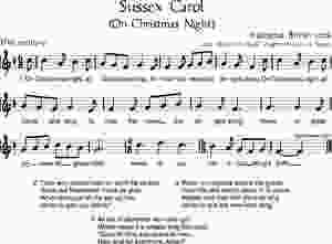 The Sussex Carol sheet music and lyrics