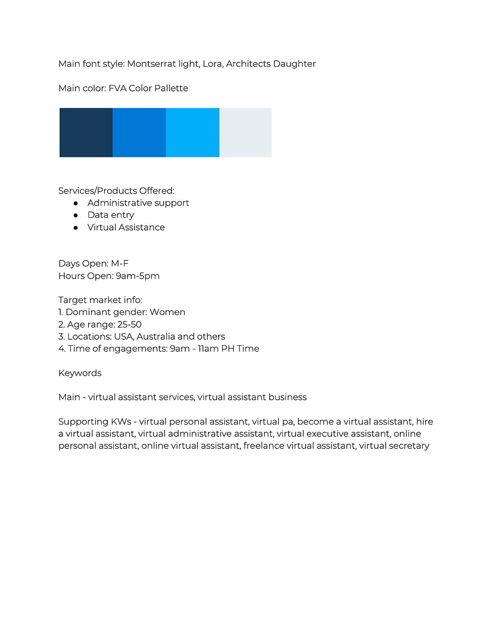 Branding Template