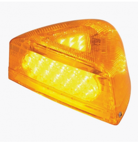 37 LED Turn Signal Light With Clear Base For 1987-2007 Peterbilt 379/378/357 - A