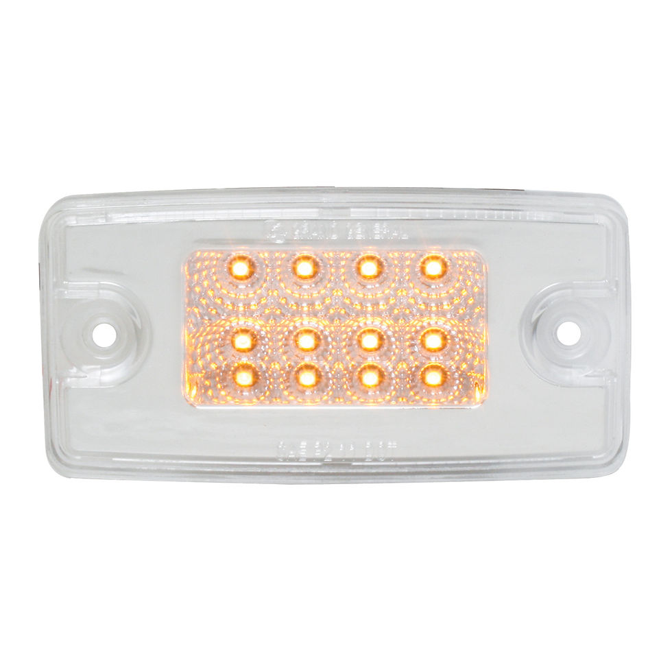 76321 Spyder Series Rectangular Cab Visor LED Light