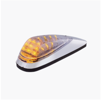 19 Amber LED Grakon 2000 Style Cab Light Kit - Clear Lens