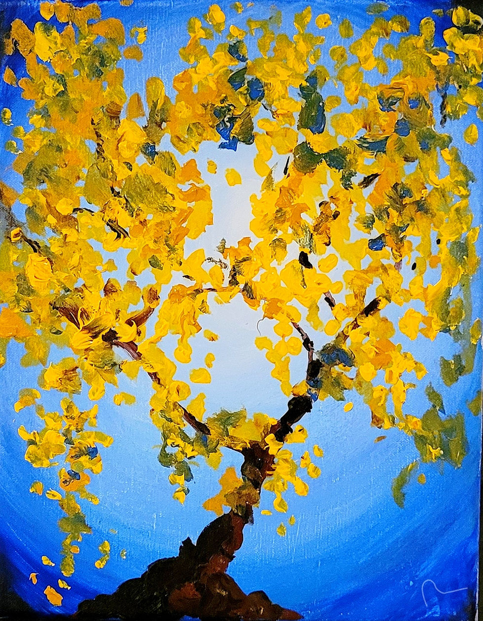 yellow tree
