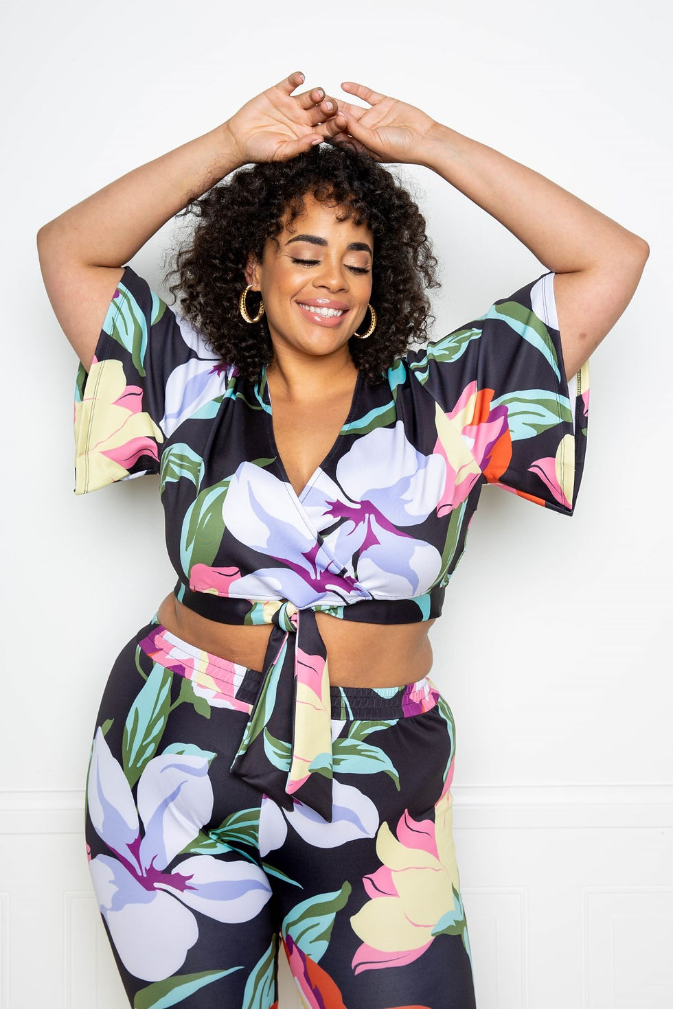 Thumbnail: Flower Jogger & Top Set