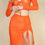 Thumbnail: Sexy Sheer Mesh Drawstring Ruched Skirt