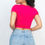 Thumbnail: Short Sleeve Roundneck Crop Top