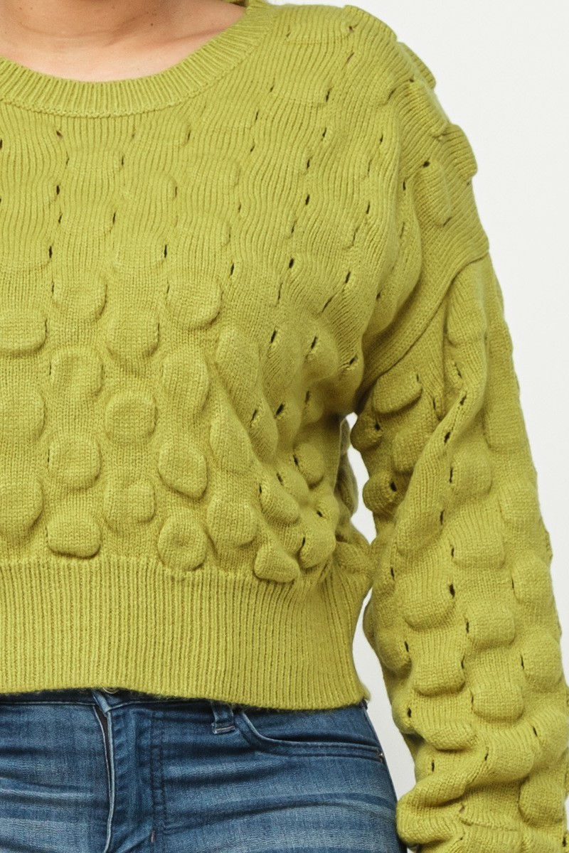 Thumbnail: Checker Sweater Top