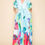 Thumbnail: Printed V Neck Maxi Dress