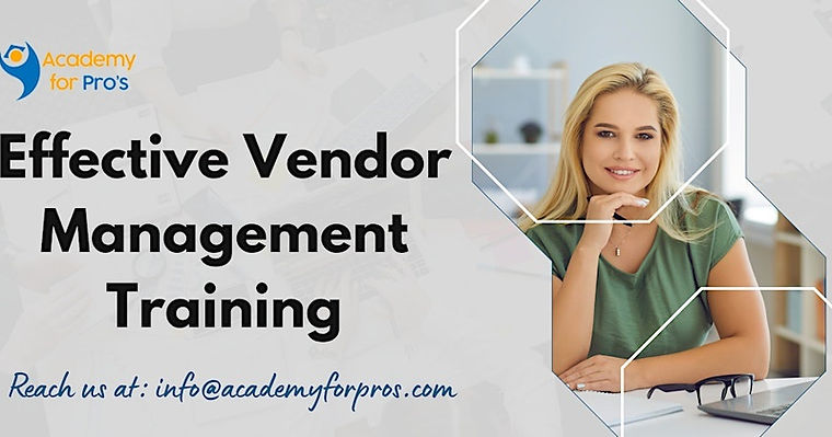 Effective Vendor Management 1 Day Training in New York City, NY