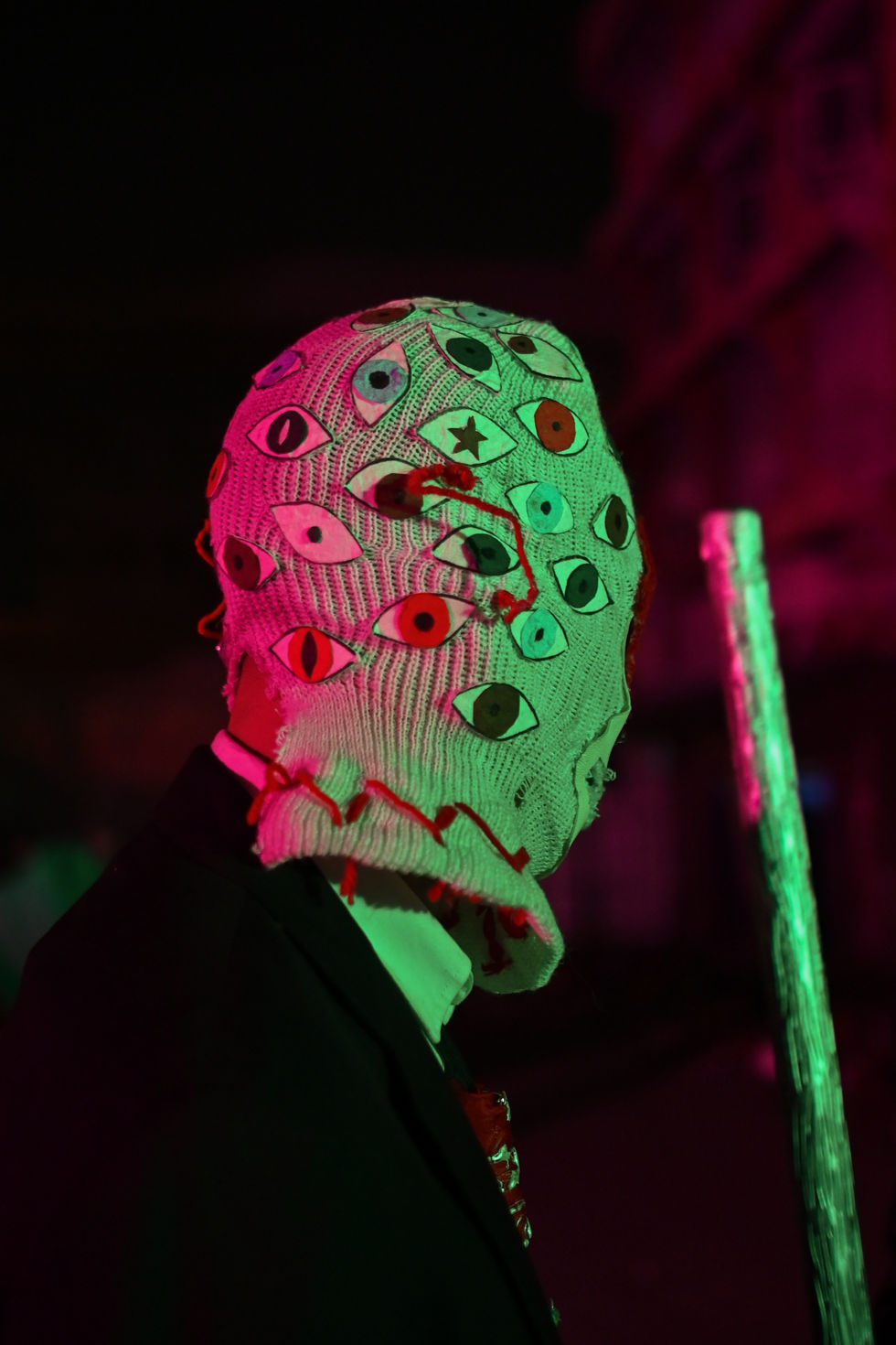 Close Up of a mask of a mask man no.2