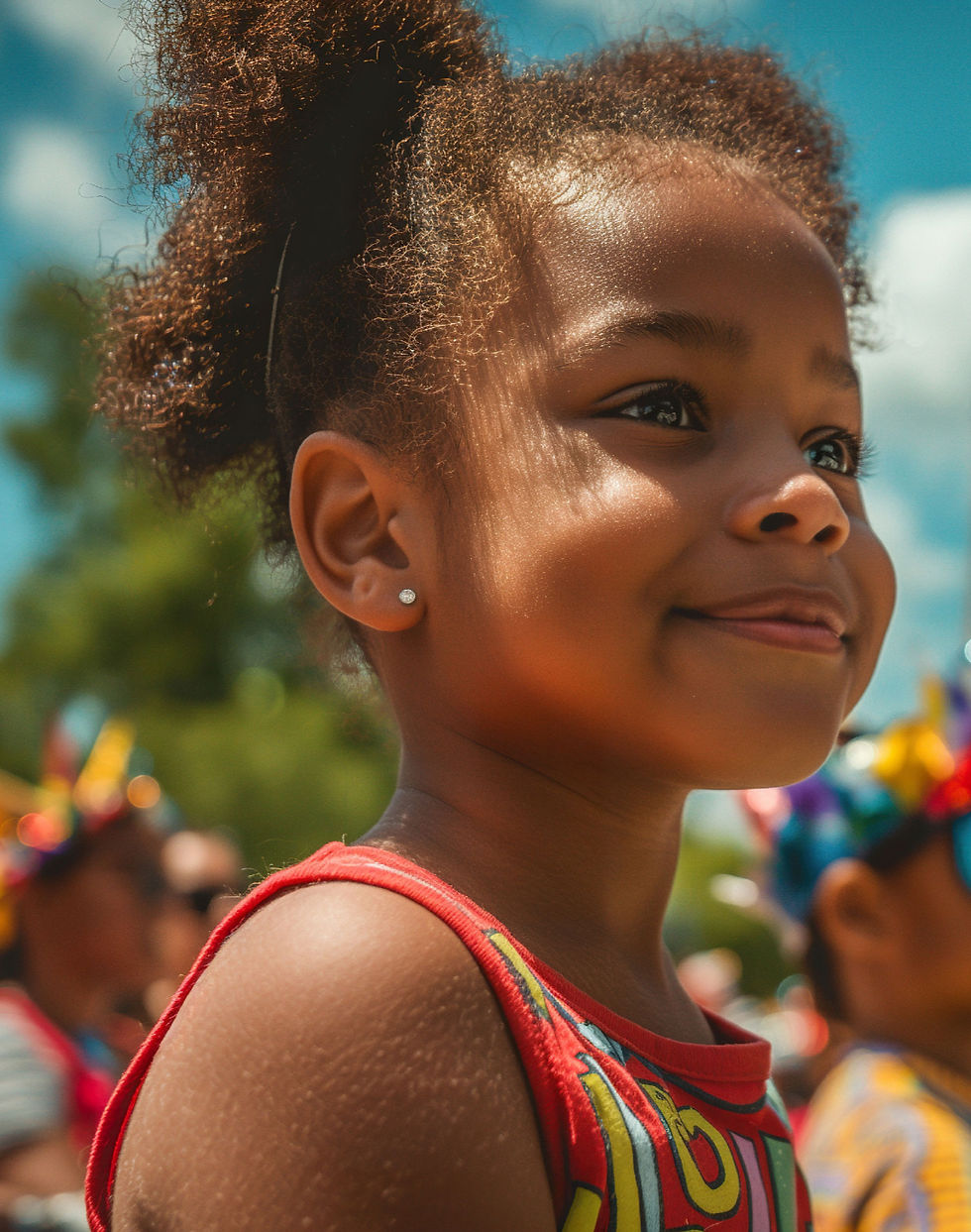 Cheerful Parade Moment