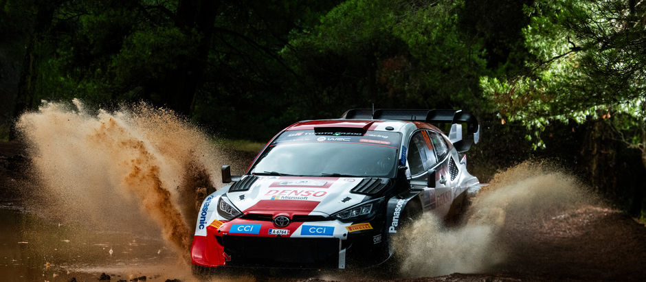 Rally de Acropolis: Rovanperä recibe un regalo de los dioses