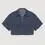Küçük resim: Kot Görünümlü Crop Bluz 00550