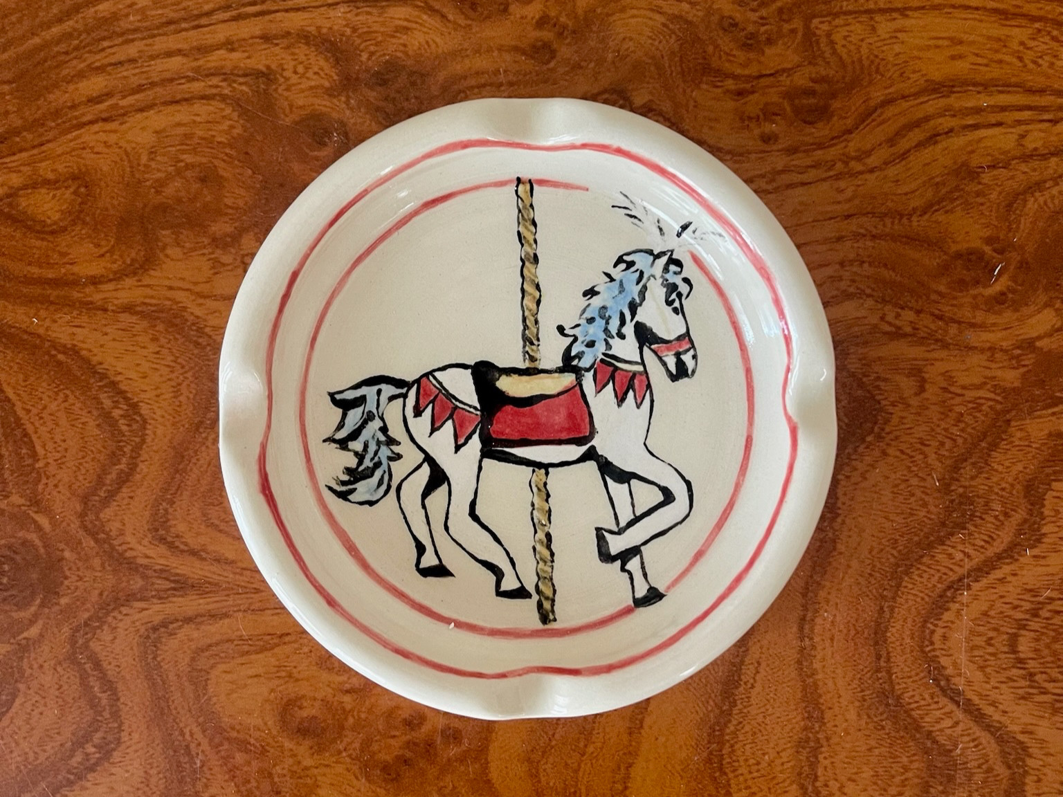 Pink Carousel Pony