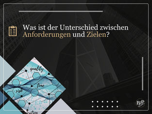 Anforderungen Ziele