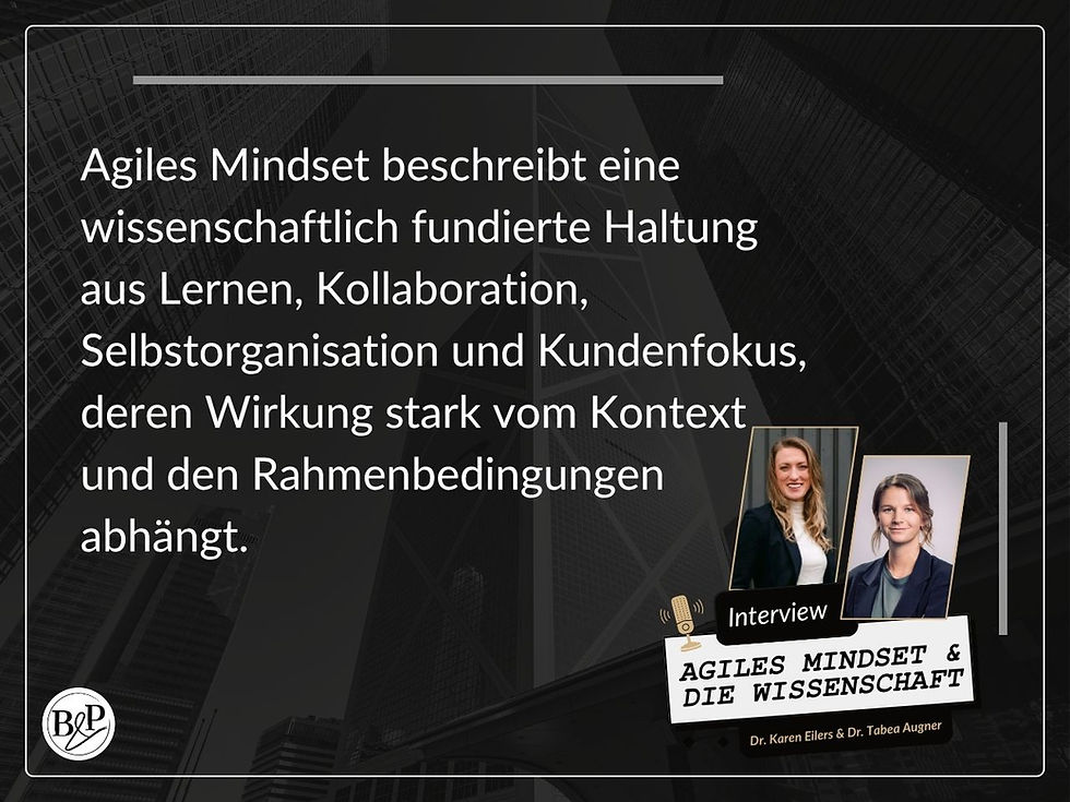 Agiles Mindset