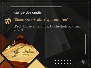 Analyse der Studie "Status Quo (Scaled) Agile 2019/20"