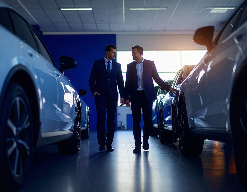 Firefly_Inside a pristine Andorran garage with white premium cars neatly aligned. A consul