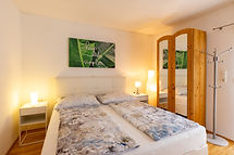 Ferienwohnung mit einem Boxspring Doppelbett für ein bis zwei Personen