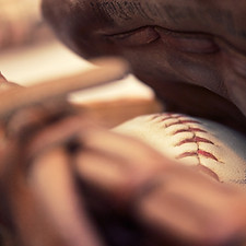 Baseball In Glove