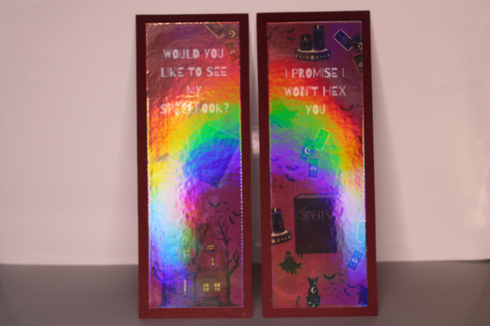 Thumbnail: Witchy Magic Holographic Bookmark Bundle x 3