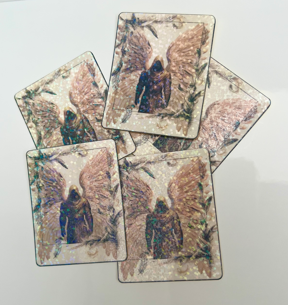 Thumbnail: Custom or Wholesale Holographic Stickers - Die Cut x 15