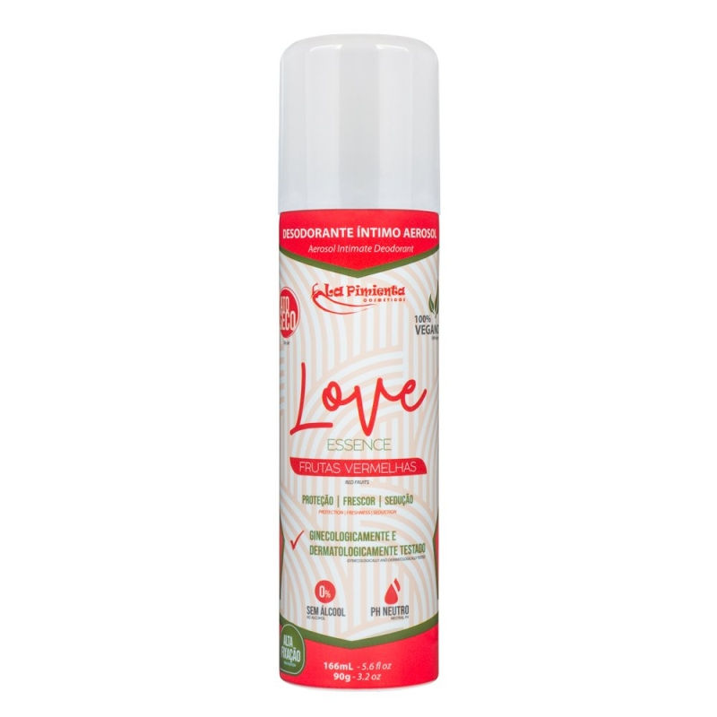 Desodorante Íntimo La Pimienta Love 166ml