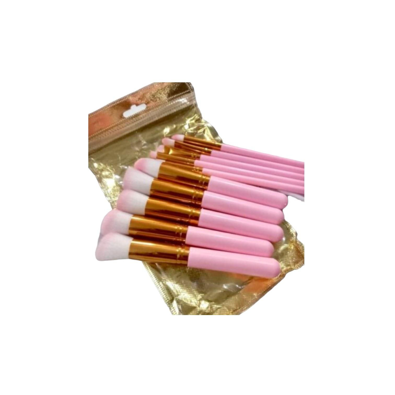 Pincéis para Maquiagem Kabuki & Precisão Kit c/10 un