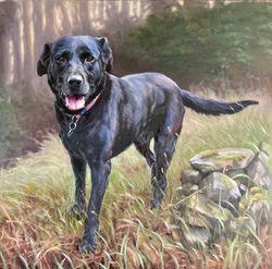 Ruby. Oil.