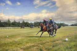 Full Speed on the High Moor Gallops