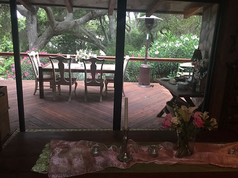 women's healing retreat intensive at private home with spiritual teacher ronda larue, Ojai California