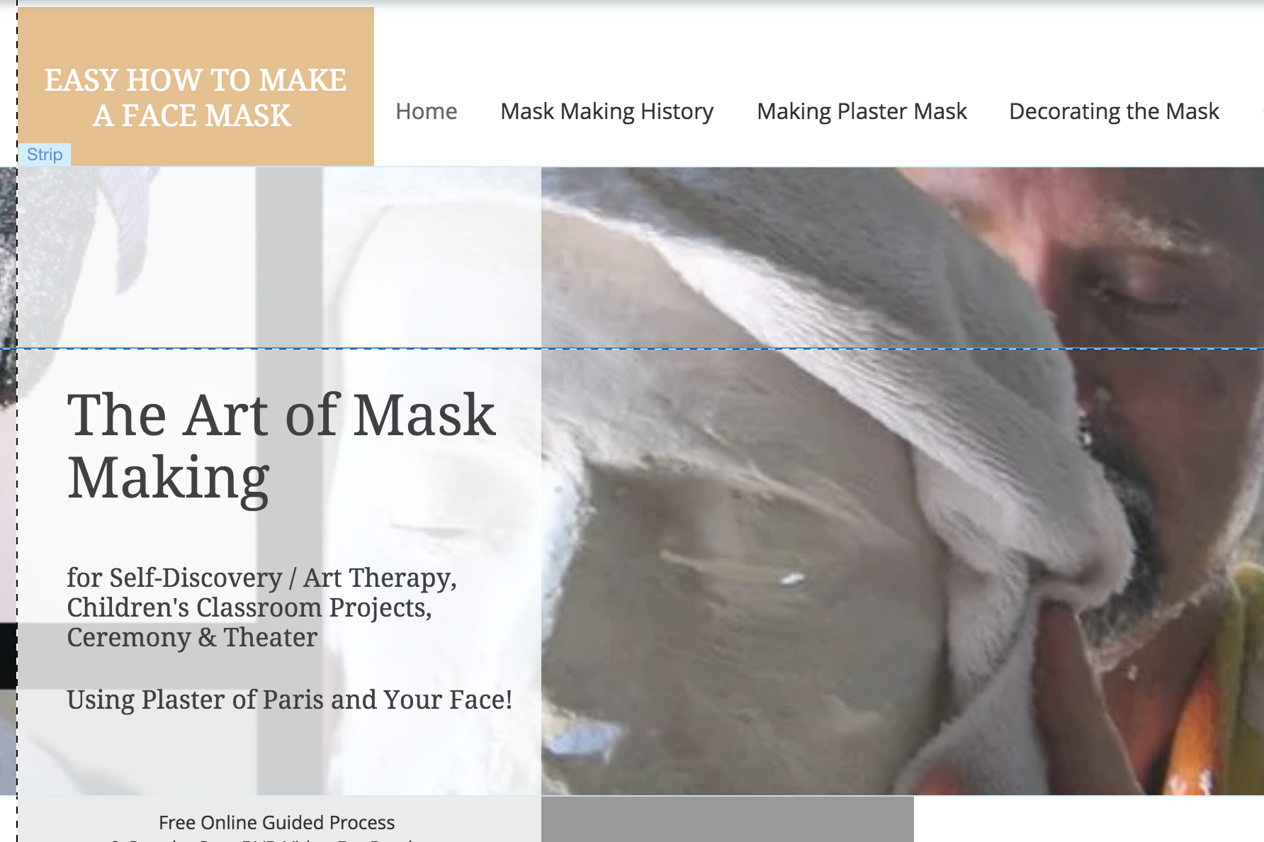 Decorating the Mask makeafacemask