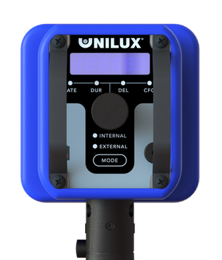 03-1266-DC-S LED12 inspection strobe Zoomed-In Controls