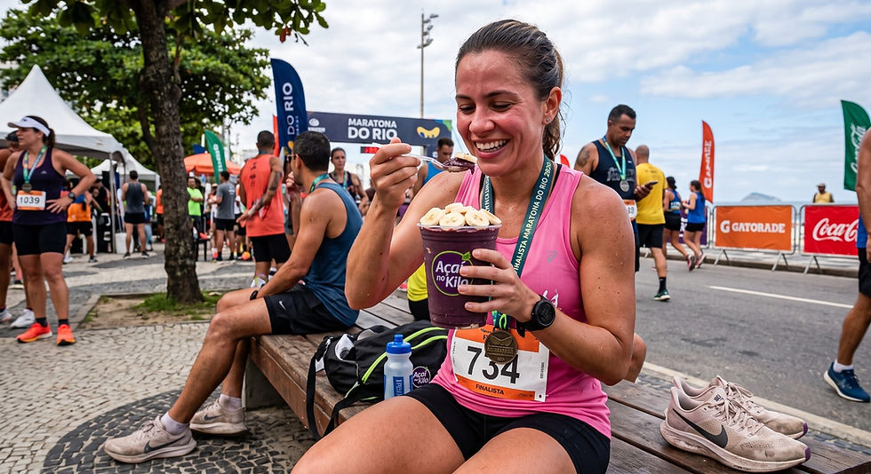 Corridas de rua impulsionam busca por açaí