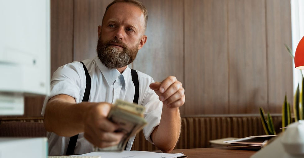 Person using a phone to check their credit score, focusing on how to build credit after divorce
