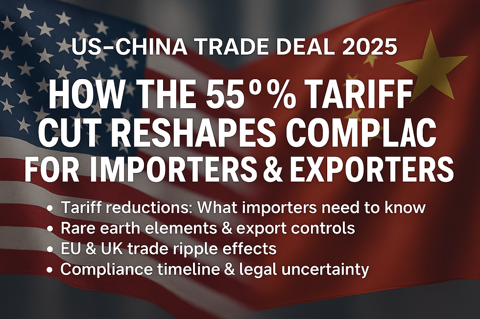 US-China Trade Deal 2025