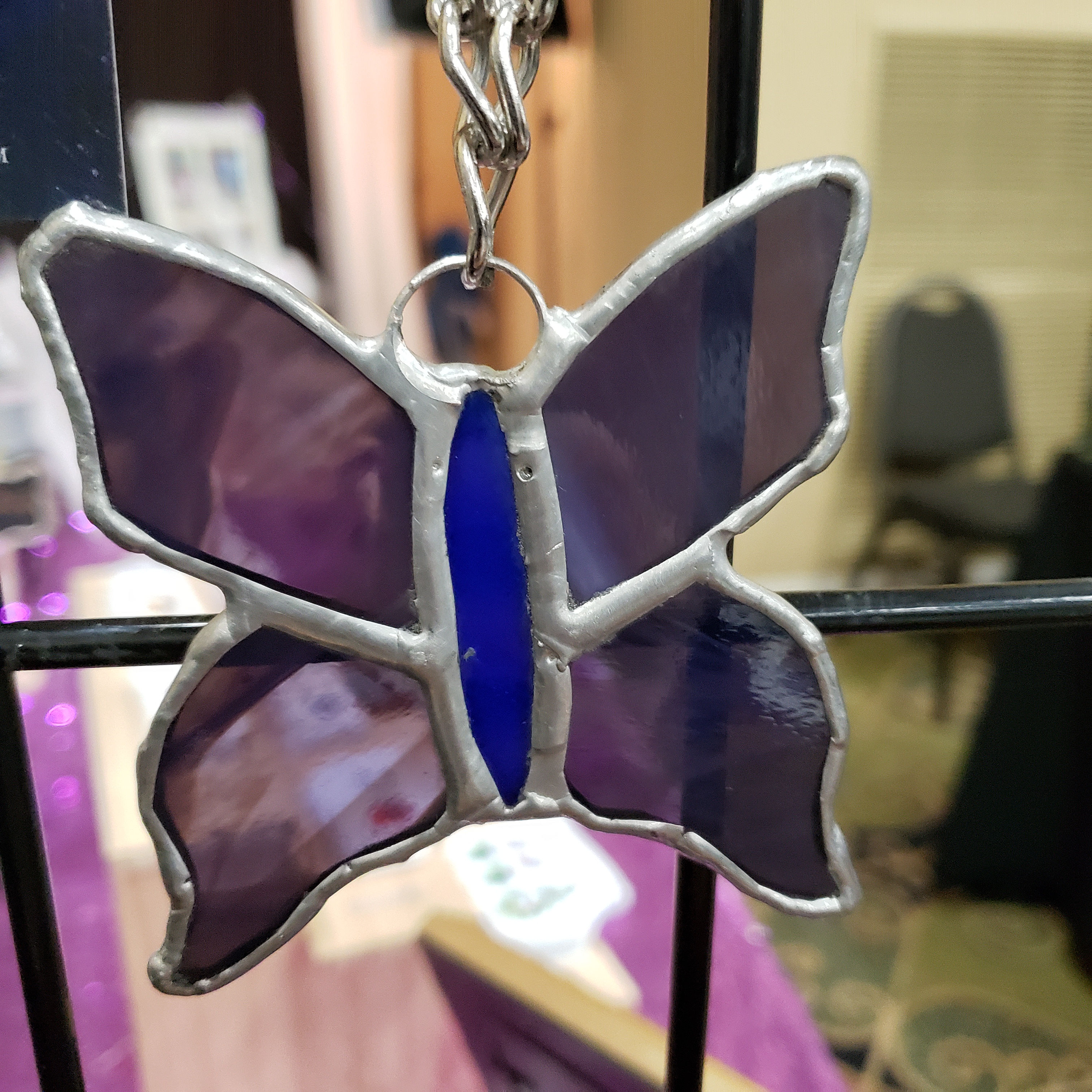 Butterfly | Lead-free Stained Glass Ornament
