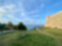 Panoramic view of Castello Aragonese in Ortona