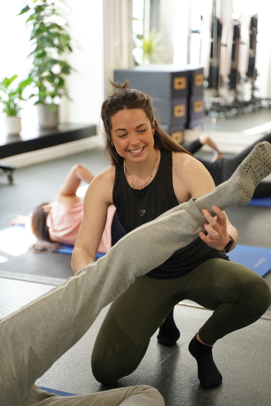 Sparks Pilates Mat Pilates Class and Instructor