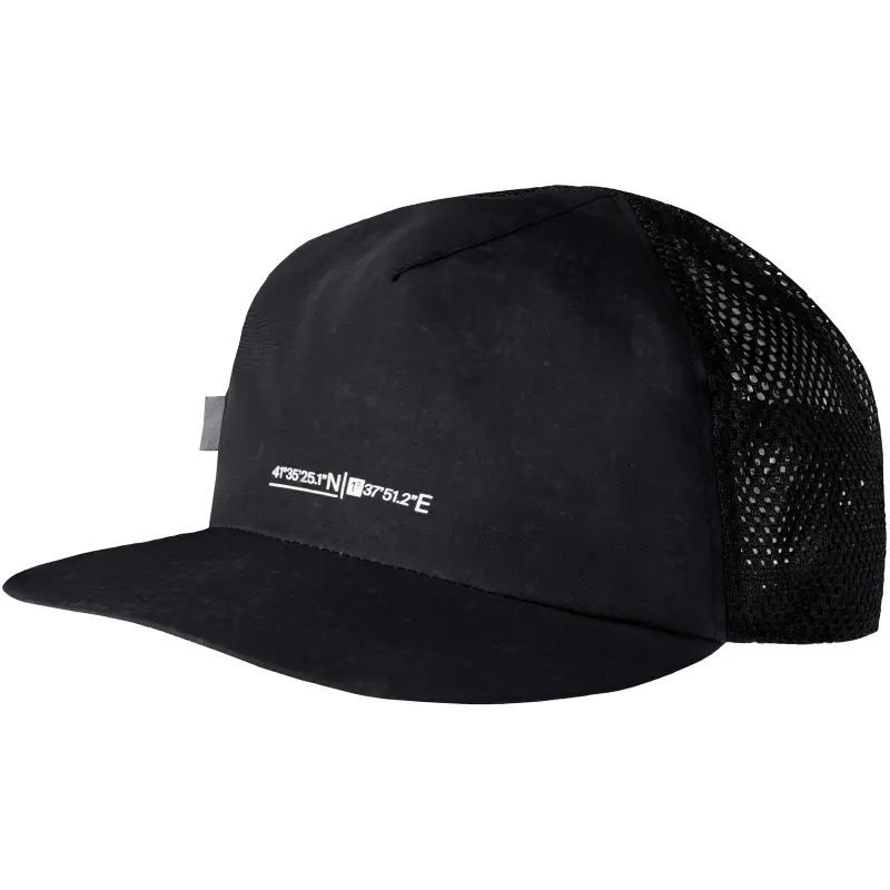 Buff Pack Trucker Cap - Solid Black