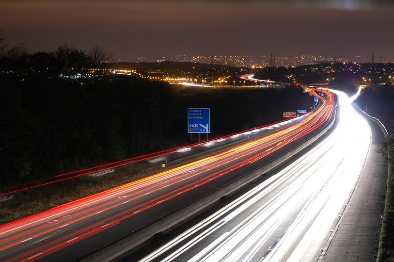 Sheffield M1 Slow Shutter Speed Metoni L